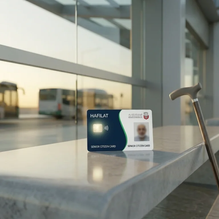 senior citizen hafilat card