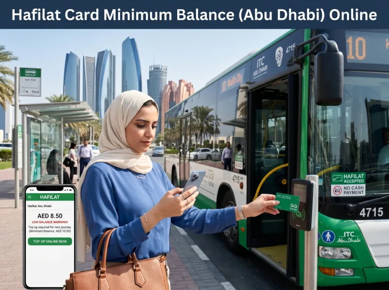 Hafilat Card Minimum Balance (Abu Dhabi) Online 3 hafilat card minimum balance