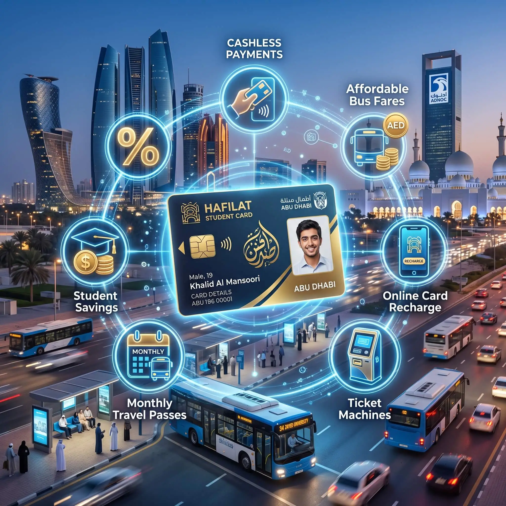 hafilat student card advantages