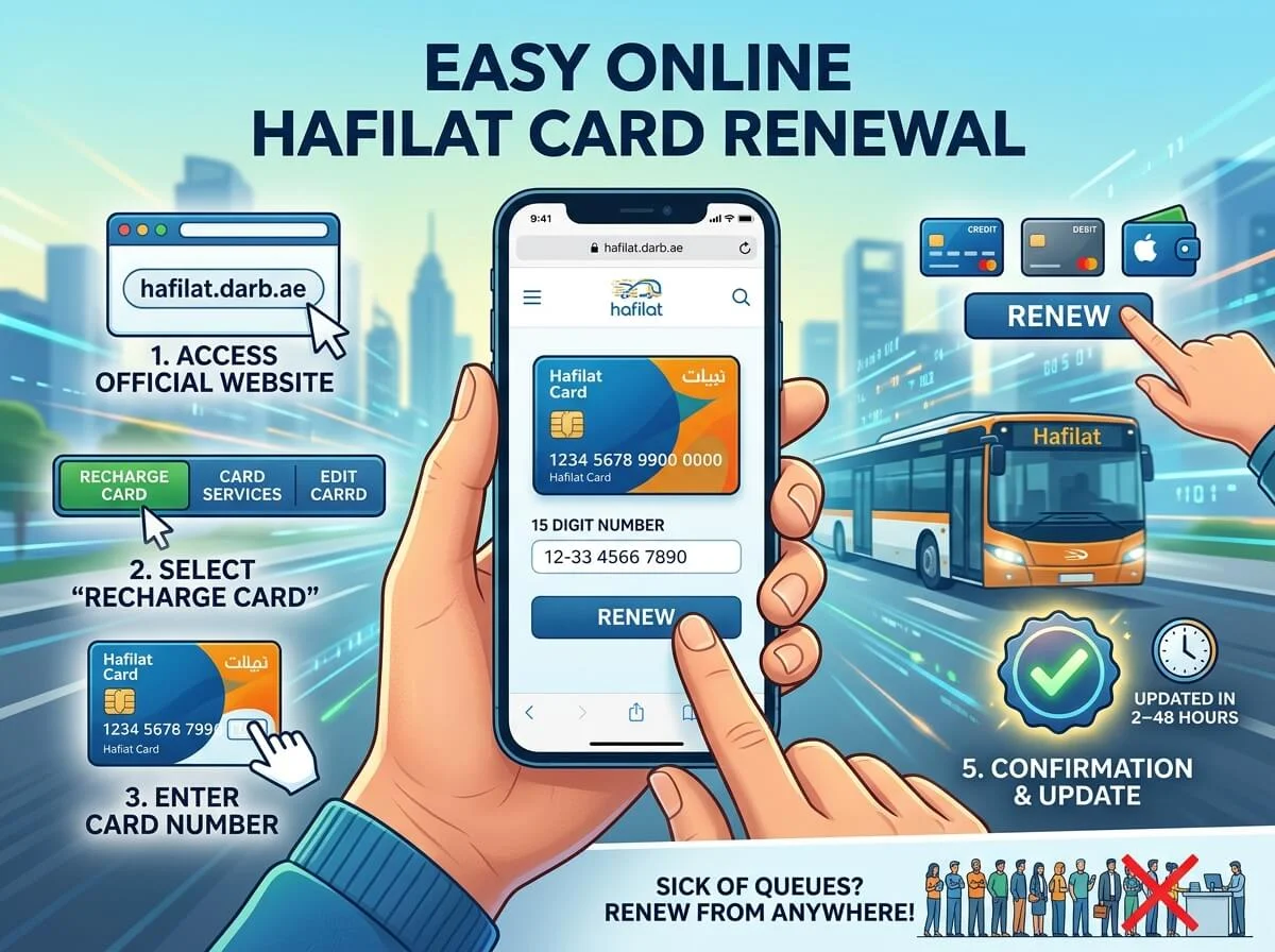 renew online hafilat card
